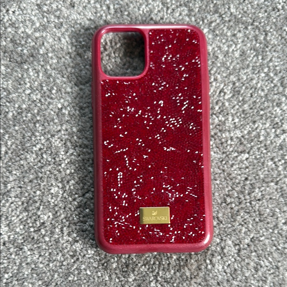 Swarovski Red Crystal iPhone 13 Pro Case